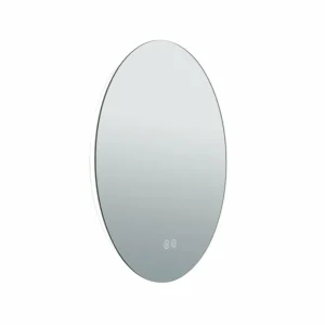 ORION Miroir LED Focus, Ø 45 cm, CCT, antibuée, variateur tactile^ Meubles & Aménagements