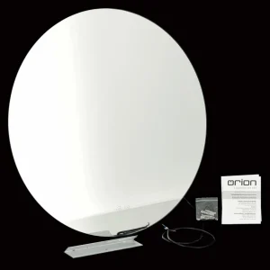 ORION Miroir LED Focus, Ø 60 cm, CCT, antibuée, variateur tactile^ Meubles & Aménagements