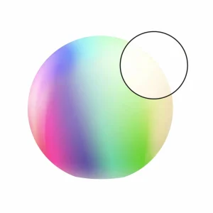 tint Müller Licht Calluna LED-Boule blanche, 50 cm^ Lampes Décoratives