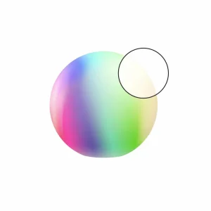 tint Müller Licht Calluna LED-Boule blanche, 30 cm^ Lampes Décoratives