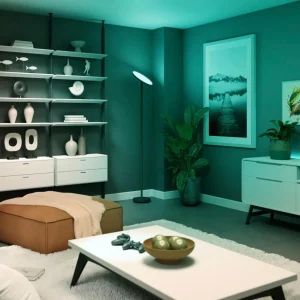 tint Müller Licht Lampadaire à éclairage indirect LED Pavo, RVB, CCT, métal^ Lampadaires Connectés