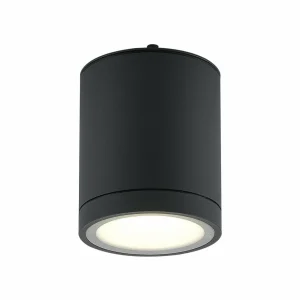 Molto Luce Projecteur d'extérieur LED Foris Round SD, anthracite, aluminium^ Plafonniers D'Extérieur