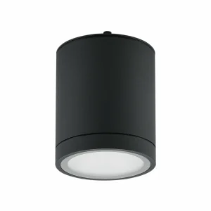 Molto Luce Projecteur d'extérieur LED Foris Round SD, anthracite, aluminium^ Plafonniers D'Extérieur