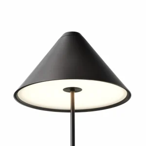 New Works Brolly lampe à poser batterie IP44 noir^ Lampes Décoratives