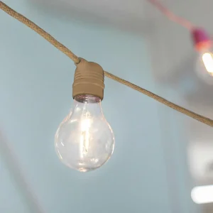 Newgarden Allegra guirlande LED avec câble de jute^ Lampes Décoratives