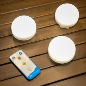 Newgarden Cherry Mini luminaire LED rechargeable, set de 3 pièces, blanc^ Lampes Décoratives