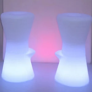 Newgarden Corfu tabouret bar LED, solaire+batterie^ Meubles & Aménagements