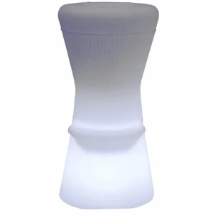 Newgarden Corfu tabouret bar LED, solaire+batterie^ Meubles & Aménagements