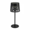 Newgarden lampe de table LED solaire Gretita, noir, métal^ Lampes Décoratives
