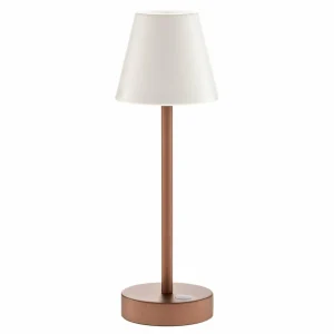 Newgarden Lola Slim lampe à poser LED, doré rosé^ Lampes Décoratives