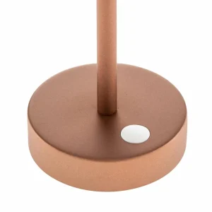 Newgarden Lola Slim lampe à poser LED, doré rosé^ Lampes Décoratives