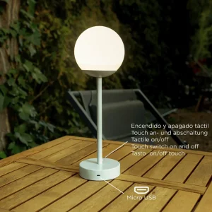 Newgarden Norai Slim lampe de table LED, or rose^ Lampes Décoratives