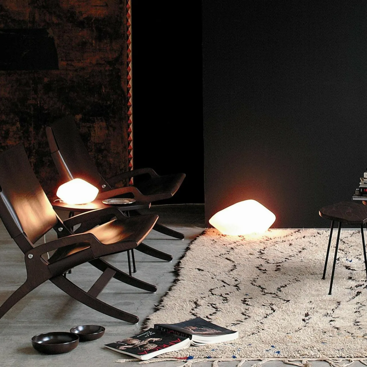 oluce_stones_lampe_dcorative_longueur__cm_0-2.webp Oluce Stones lampe décorative, longueur 27 cm^ Lampes Décoratives