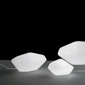 Oluce Stones lampe décorative, longueur 63 cm^ Lampes Décoratives