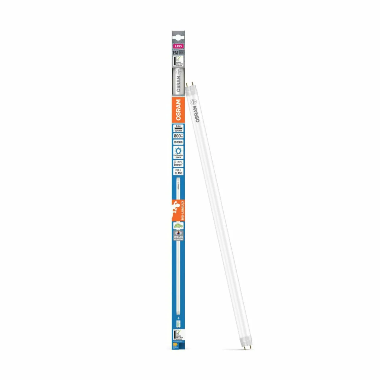 osram_ampoule_tubulaire_led_t_w_biolumilux__cm_1.webp OSRAM Ampoule tubulaire LED T8 6,6W Bio-Lumilux 965 60cm^ Tubes Fluorescents