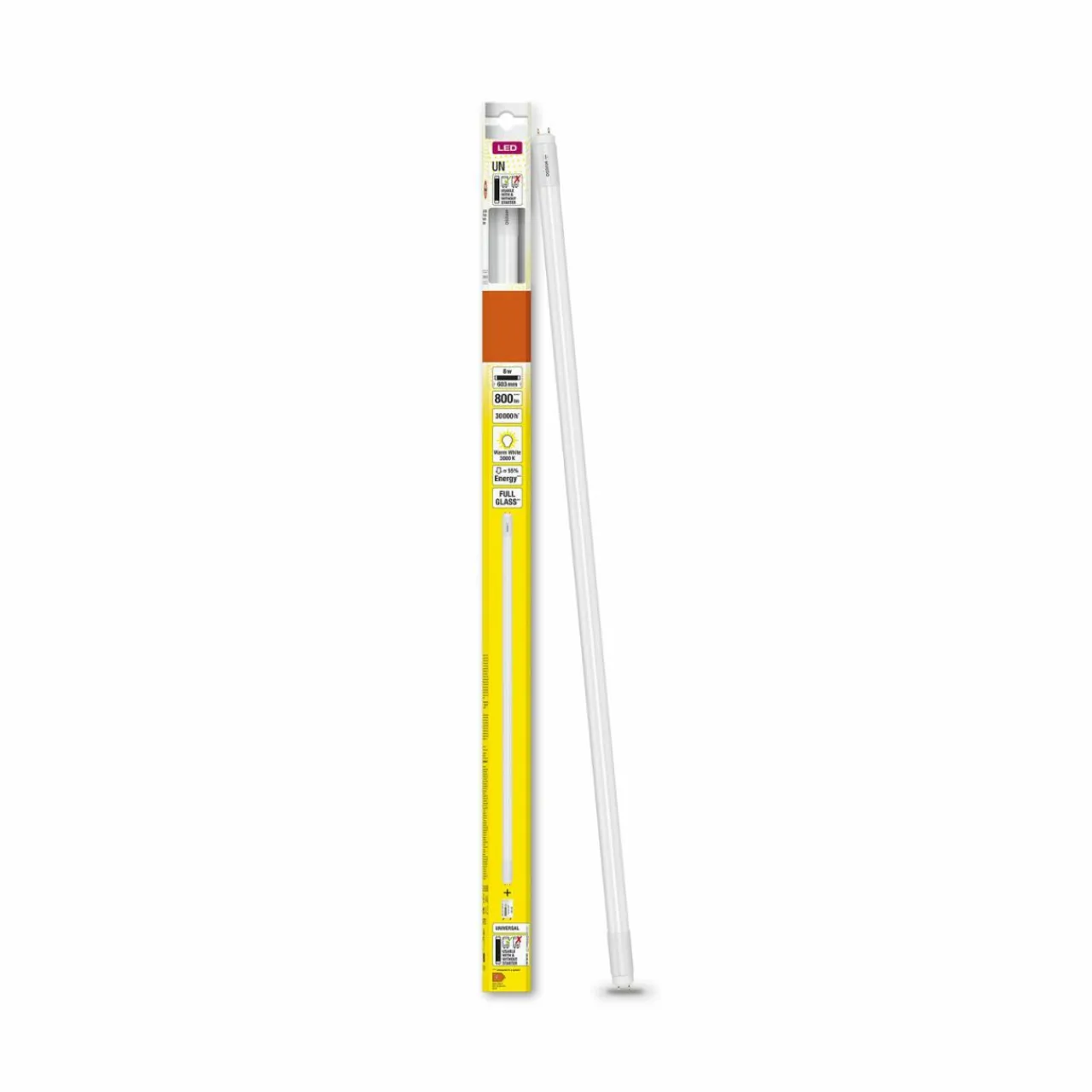 osram_substitube_led_g_t_universal_cm_w__1-1.webp OSRAM SubstiTUBE LED G13 T8 Universal 60cm 8W 830^ Tubes Fluorescents