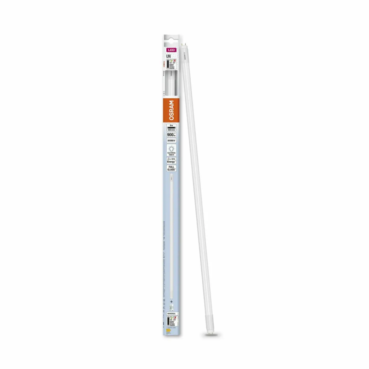 osram_substitube_led_g_t_universal_cm_w__1-2.webp OSRAM SubstiTUBE LED G13 T8 Universal 60cm 8W 840^ Tubes Fluorescents