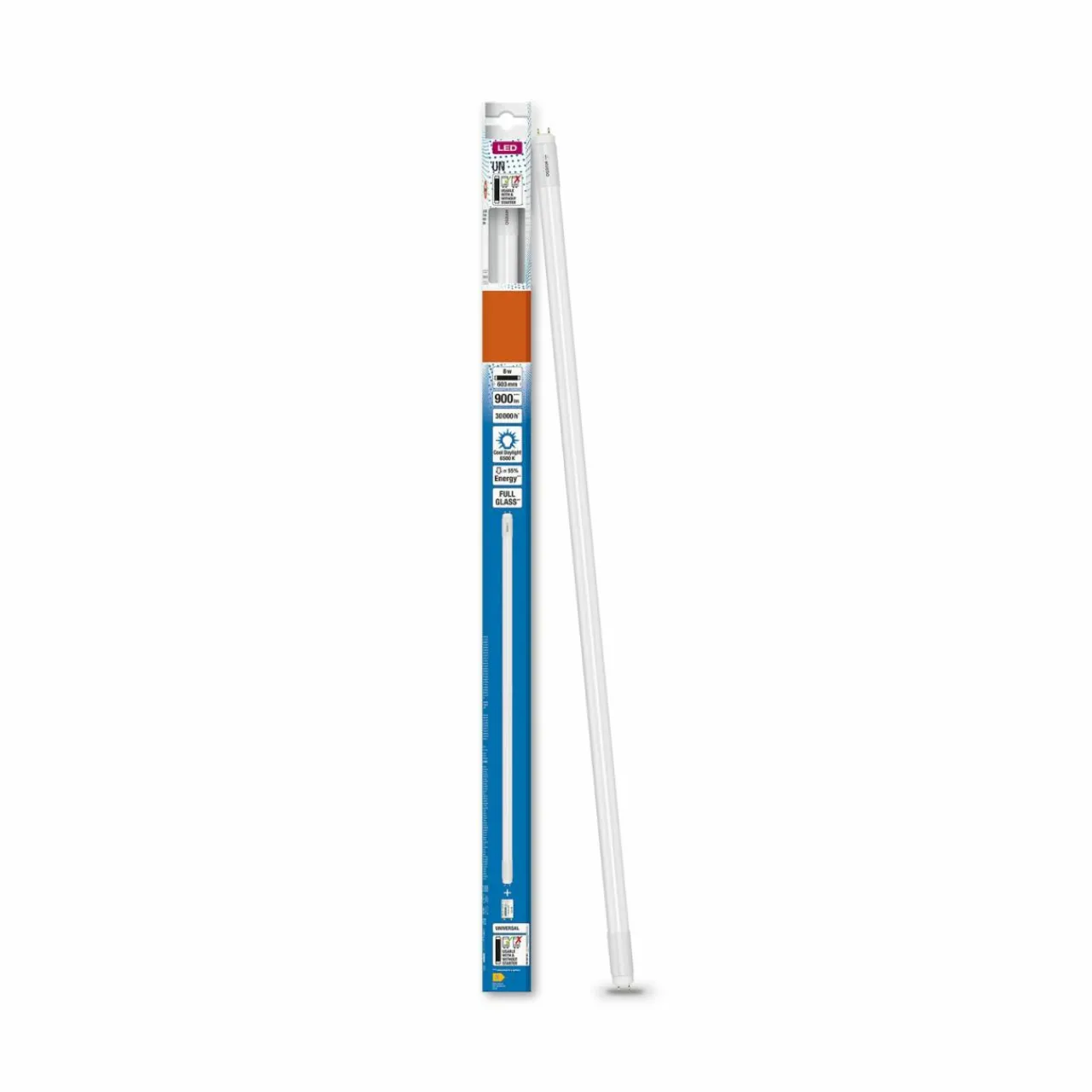 osram_substitube_led_g_t_universal_cm_w__1.webp OSRAM SubstiTUBE LED G13 T8 Universal 60cm 8W 865^ Tubes Fluorescents