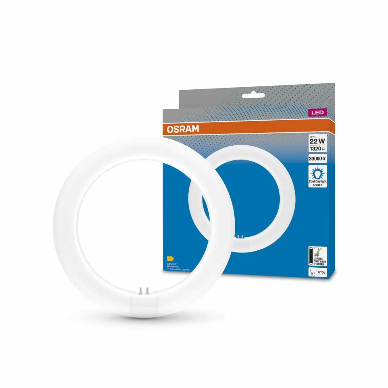 osram_substitube_led_gq_t_c_em_w_cm__1-3.webp OSRAM SubstiTUBE LED G10q T9 C22 EM 11W 31,2cm 865^ Tubes Fluorescents