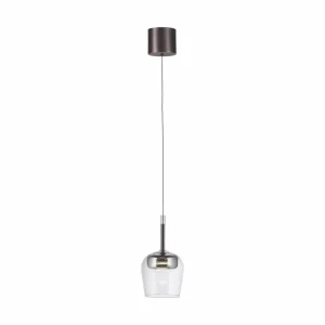 Q-Smart-Home Paul Neuhaus Suspension Smart LED Q-Kon argenté Ø 21 cm^ Suspensions Connectées