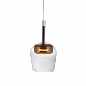 Q-Smart-Home Paul Neuhaus Suspension Smart LED Q-Kon cuivré Ø 21 cm^ Suspensions Connectées