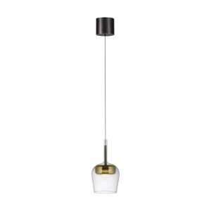 Q-Smart-Home Paul Neuhaus Suspension Smart LED Q-Kon doré Ø 21 cm^ Suspensions Connectées