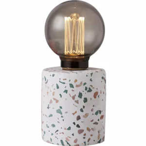 Pauleen Elegant Flare lampe déco béton Terrazzo^ Lampes Décoratives
