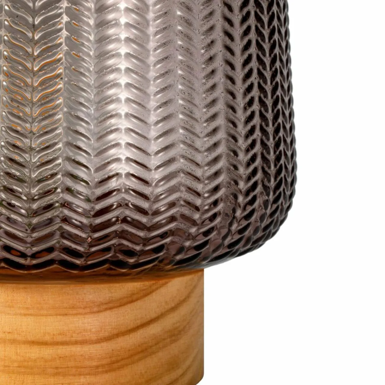 pauleen_fancy_glamour_led_e_batterie_taupe_bois_1.webp Pauleen Fancy Glamour LED E27 batterie taupe bois^ Lampes Décoratives