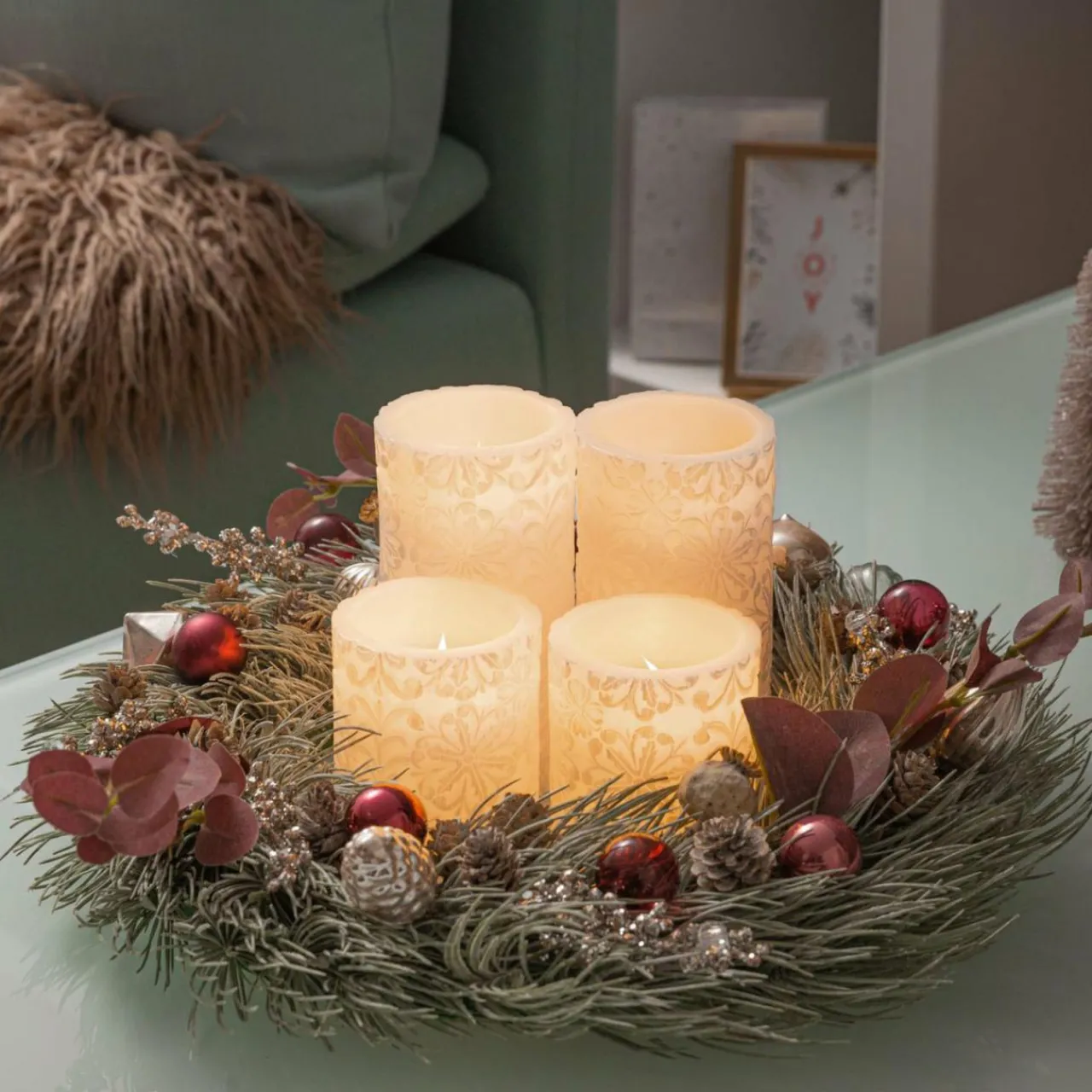 pauleen_little_lilac_candle__bougies_led_0.webp Pauleen Little Lilac Candle 2 bougies LED^ Lumière De Noël