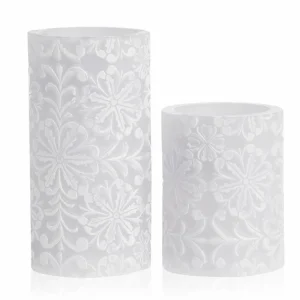 Pauleen Little Lilac Candle 2 bougies LED^ Lumière De Noël