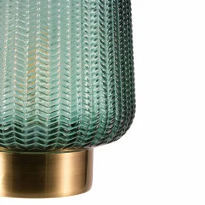 Pauleen Pretty Glamour E27-LED turquoise/laiton^ Lampes Décoratives