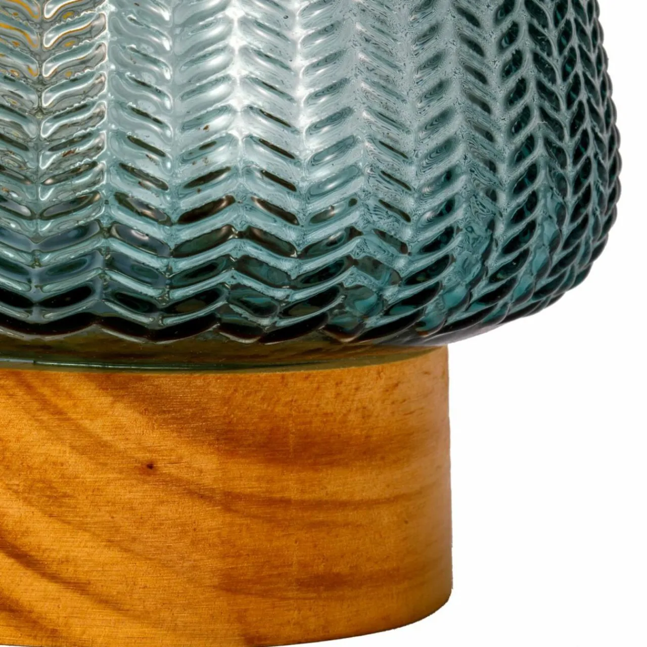 pauleen_pretty_glamour_led_e_turquoise_bois_1.webp Pauleen Pretty Glamour LED E27 turquoise bois^ Lampes Décoratives