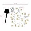 Pauleen Sunshine Glamour guirlande solaire gold^ Lampes Décoratives