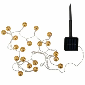 Pauleen Sunshine Glamour guirlande solaire gold^ Lampes Décoratives