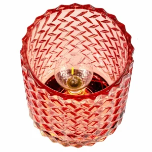 Pauleen Sweet Glamour LED E14 rouge/laiton^ Lampes Décoratives