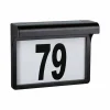 Paulmann Dayton numéro de maison solaire LED^ Boîtes Aux Lettres