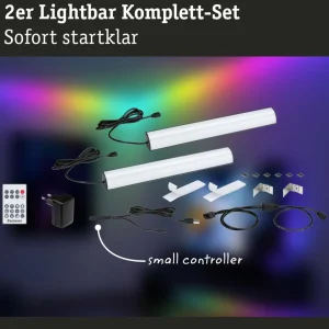 Paulmann EntertainLED Lightbar, RVB, 30cm, Set de 2 pièces^ Lampes Décoratives