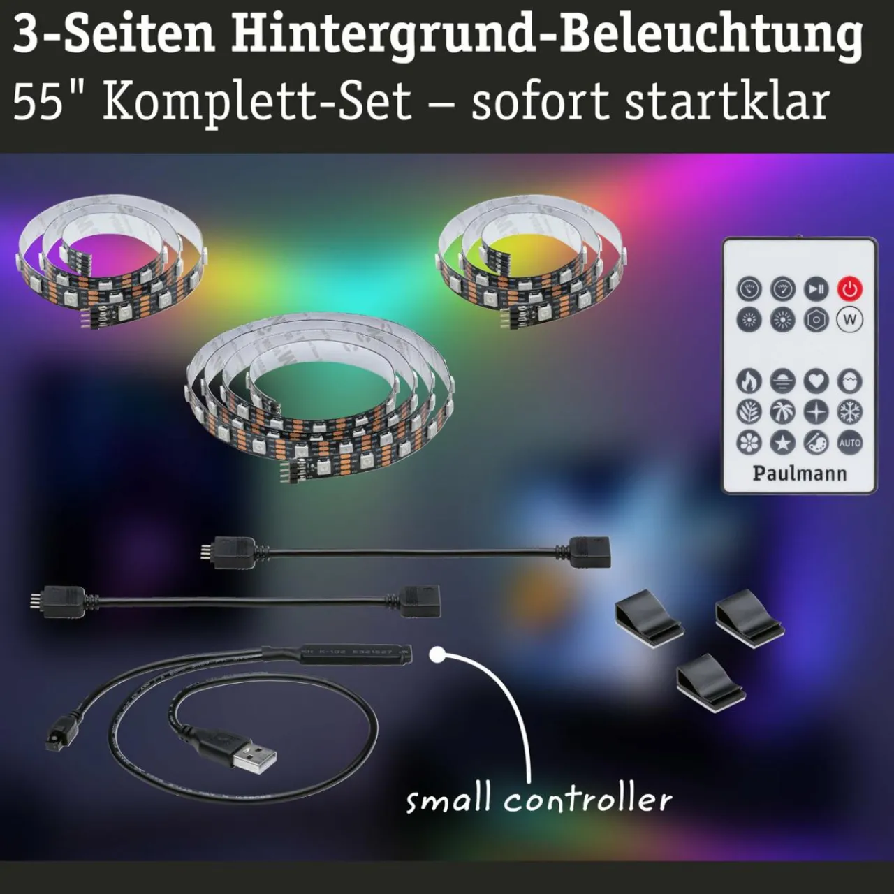 paulmann_entertainled_ruban_led_rvb_set_tv__pouces_2-2.webp Paulmann EntertainLED Ruban LED RVB Set TV 55 pouces^ Lampes Décoratives