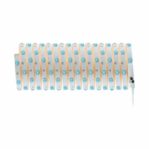 Paulmann Kit ruban LED TIP, 10 m, blanc, plastique, RVB^ Lampes Décoratives