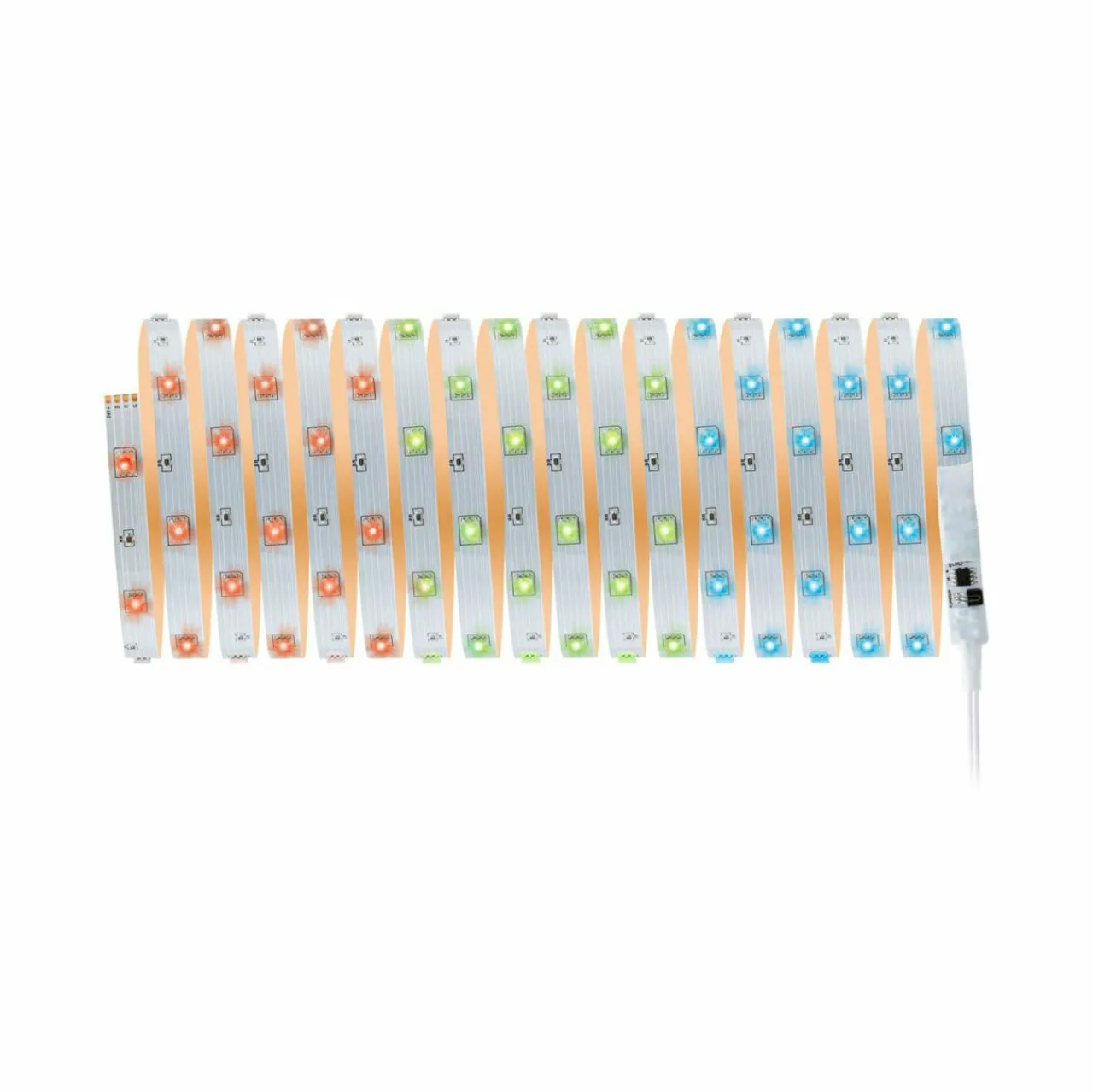 Paulmann Kit ruban LED TIP, 10 m, blanc, plastique, RVB^ Lampes Décoratives