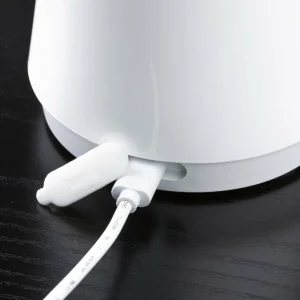 Paulmann Lampe à poser LED rechargeable Onzo, blanc, plastique, IP44^ Lampes Décoratives