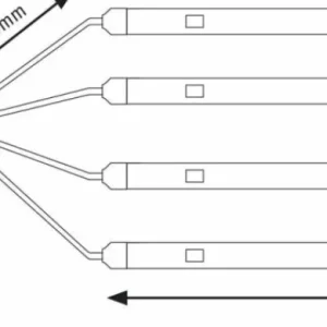 Paulmann Mobile Strip Parasol-Light 4 x 40cm^ Lampes Décoratives