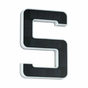 Paulmann numéro de maison solaire LED 5^ Boîtes Aux Lettres