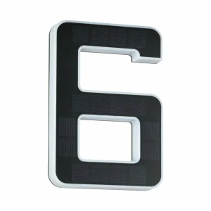 Paulmann numéro de maison solaire LED 6^ Boîtes Aux Lettres