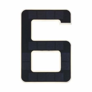 Paulmann numéro de maison solaire LED 6^ Boîtes Aux Lettres
