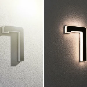 Paulmann numéro de maison solaire LED 7^ Boîtes Aux Lettres