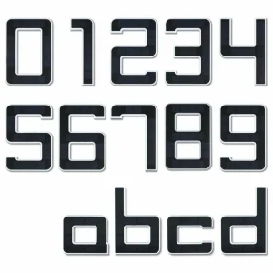 Paulmann numéro de maison solaire LED 3^ Boîtes Aux Lettres