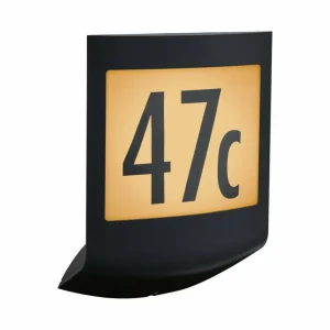 Paulmann Padea numéro de maison LED ZigBee CCT^ Boîtes Aux Lettres