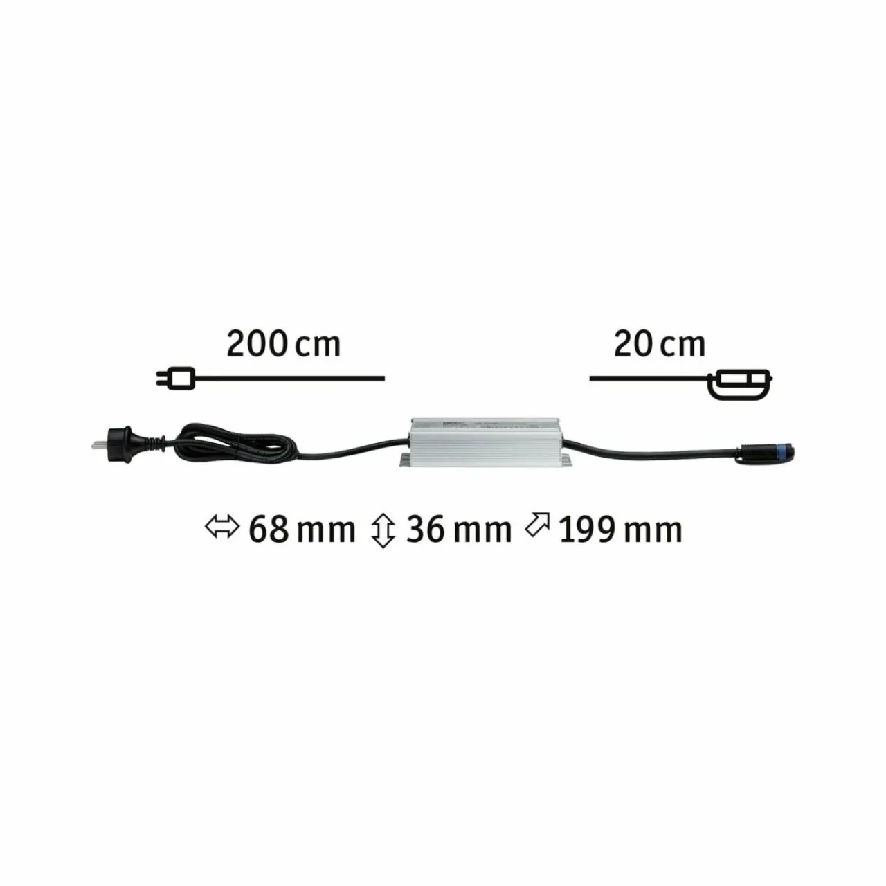 paulmann_plug__shine__alimentation__w_4.webp Paulmann Plug & Shine 98849 Alimentation 75 W^ Matériel Électrique