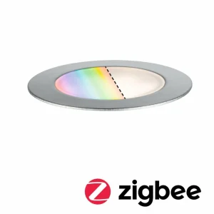 Paulmann Plug & Shine Spot LED encastré de sol Floor RGBW ZigBee^ Spots Encastrés Dans Le Sol D'Extérieur